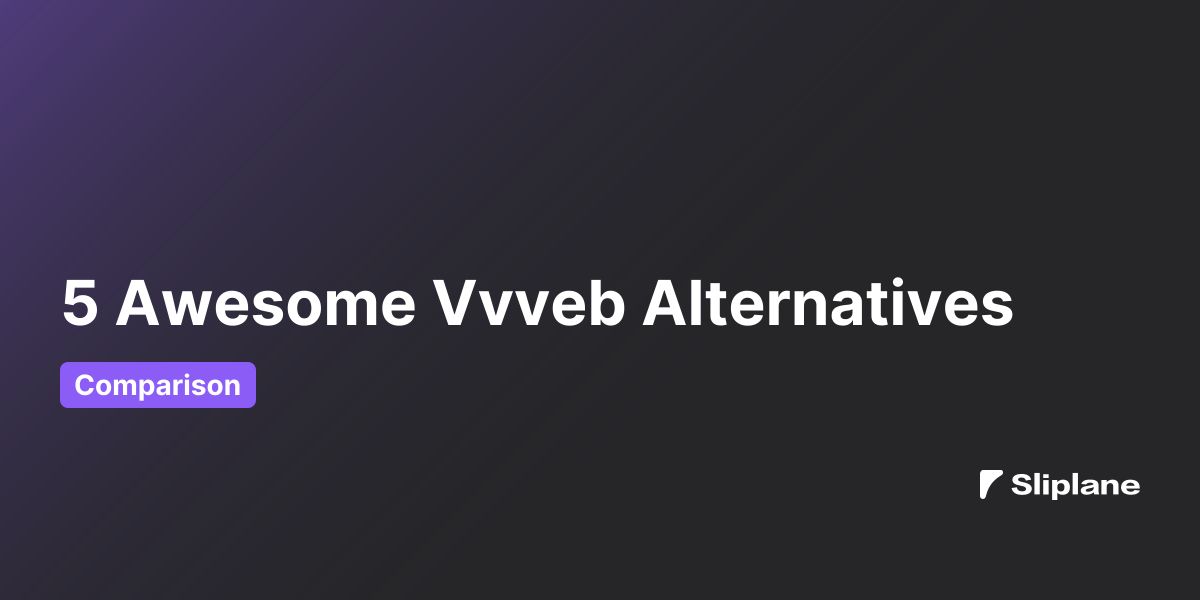 5 Awesome Vvveb Alternatives
